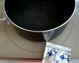 塩ラーメン粉末スープ使用わかめスープ作り方1写真