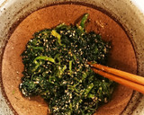 茅乃舎だしでほうれん草のごま和え作り方8写真