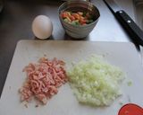 冷ご飯のオムライス作り方1写真