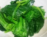 ほうれん草とハムの中華風ごま和え♥簡単作り方1写真
