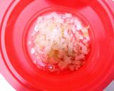 海老入りコーンクリームスープオムライス作り方13写真