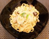 あっさり濃厚★お豆腐明太のカルボナーラ風作り方6写真