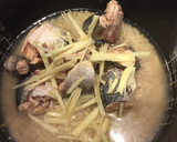 サバ缶と生姜と緑茶で！健康炊き込みご飯作り方2写真