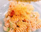 アボカドとマカロニの満開ミモザサラダ作り方6写真