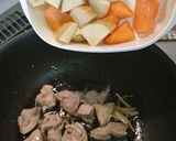 カレークリームシチュー・パスタ作り方3写真