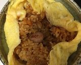 綺麗に包めるオムライス作り方9写真