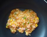 簡単！混ぜて焼くだけオムライス♪作り方6写真