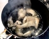 鶏皮の焼肉のたれ和え作り方1写真