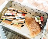 バレンタイン☆ハートのホットケーキラスク作り方10写真