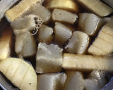 恵方巻きの椎茸の煮汁で簡単煮物♪作り方5写真