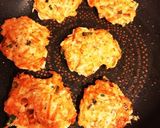 大和芋と鶏胸ひき肉のふわふわ焼き作り方3写真