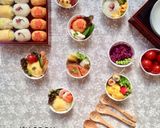 洗い物なしポリ袋で湯煎『さくらご飯』作り方21写真