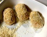 豚薄切り肉で大葉はんぺん巻きフライ作り方4写真