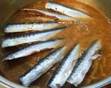 丸干しイワシの薬味味噌梅煮。作り方4写真