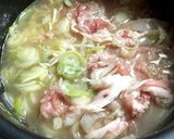 簡単、絶品豚バラネギの炊き込みご飯♬作り方5写真