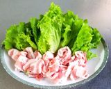 ごま豆乳鍋つゆで✿レタスのしゃぶしゃぶ作り方4写真