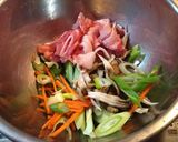 豆腐ステーキ～肉野菜餡かけ作り方2写真