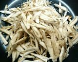 にんじんとごぼうのカラフル時短きんぴら作り方1写真