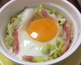 カフェ風 ベーコンとキャベツのココット作り方3写真