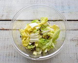 白菜の塩昆布和え【簡単切って混ぜるだけ】作り方3写真