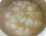 冬瓜とベーコンの中華スープ作り方3写真