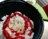 カゴメトマトケチャップで時短オムライス作り方5写真