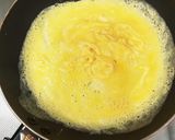 半熟卵の包まないオムライス作り方5写真