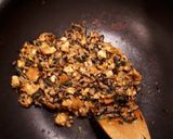 葉玉ねぎとひじきのお花オムライスケーキ作り方5写真