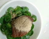 旨っ♥柚子香る牛肉のネギみそだれ巻き作り方4写真