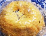 葉玉ねぎとひじきのお花オムライスケーキ作り方7写真