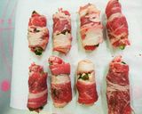 旨っ♥柚子香る牛肉のネギみそだれ巻き作り方9写真
