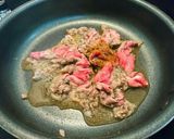 旨っ♥のっけトースト（牛肉のカレー炒め）作り方4写真