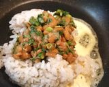 ◆簡単☆和風♪納豆オムライス◆作り方2写真