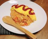 簡単♡オムライス風作り方6写真