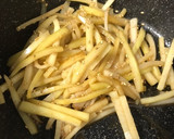 めんつゆで簡単☆大根の皮きんぴら作り方3写真
