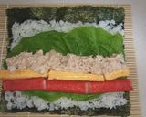 簡単♪サラダ巻き作り方7写真