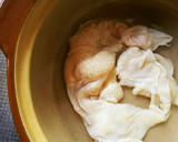 鶏皮とワカメの和え物作り方1写真