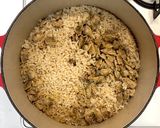 かんたん！あさり缶と生姜の炊き込みご飯作り方4写真