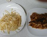 鶏むね肉のステーキ、玉ねぎソース作り方9写真
