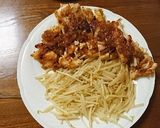 鶏むね肉のステーキ、玉ねぎソース作り方10写真