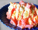 トマトゴロゴロ♪半熟オムライス！作り方6写真