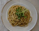 簡単♪のり佃煮クリームパスタ作り方3写真
