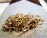 鯖缶　春巻き作り方3写真