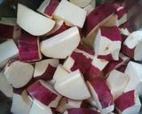 さつまいもの黒糖煮作り方1写真