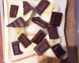 簡単☆チョコとバナナのホットサンド作り方1写真
