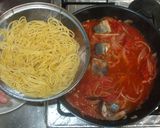 簡単さば缶パスタ♪トマト缶でEPADHA作り方12写真