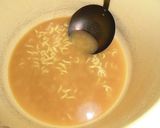 サッポロ一番でコーンスープ作り方1写真