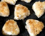 フライパンde焼きおにぎり作り方5写真