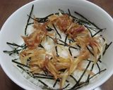 さっぱり梅の肉味噌丼作り方5写真