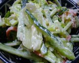 どんどん食べれる♡レタスのしっとりサラダ作り方6写真